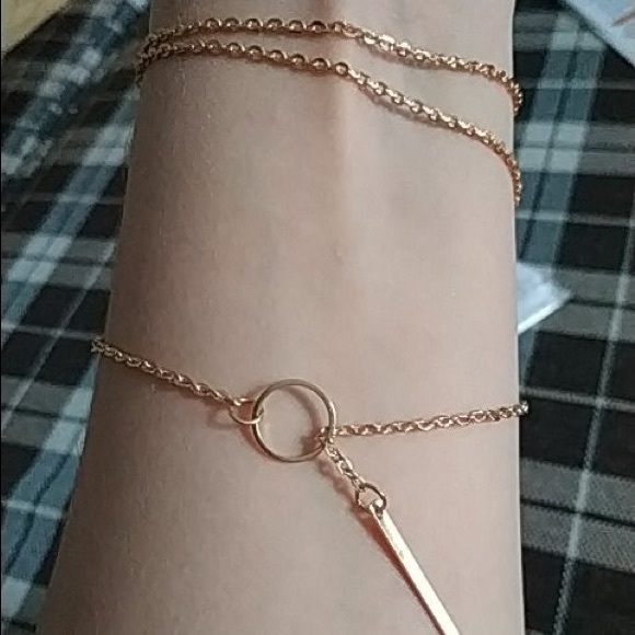 New Elegant Sexy Modern Gold Statement Necklace - Picture 5 of 5